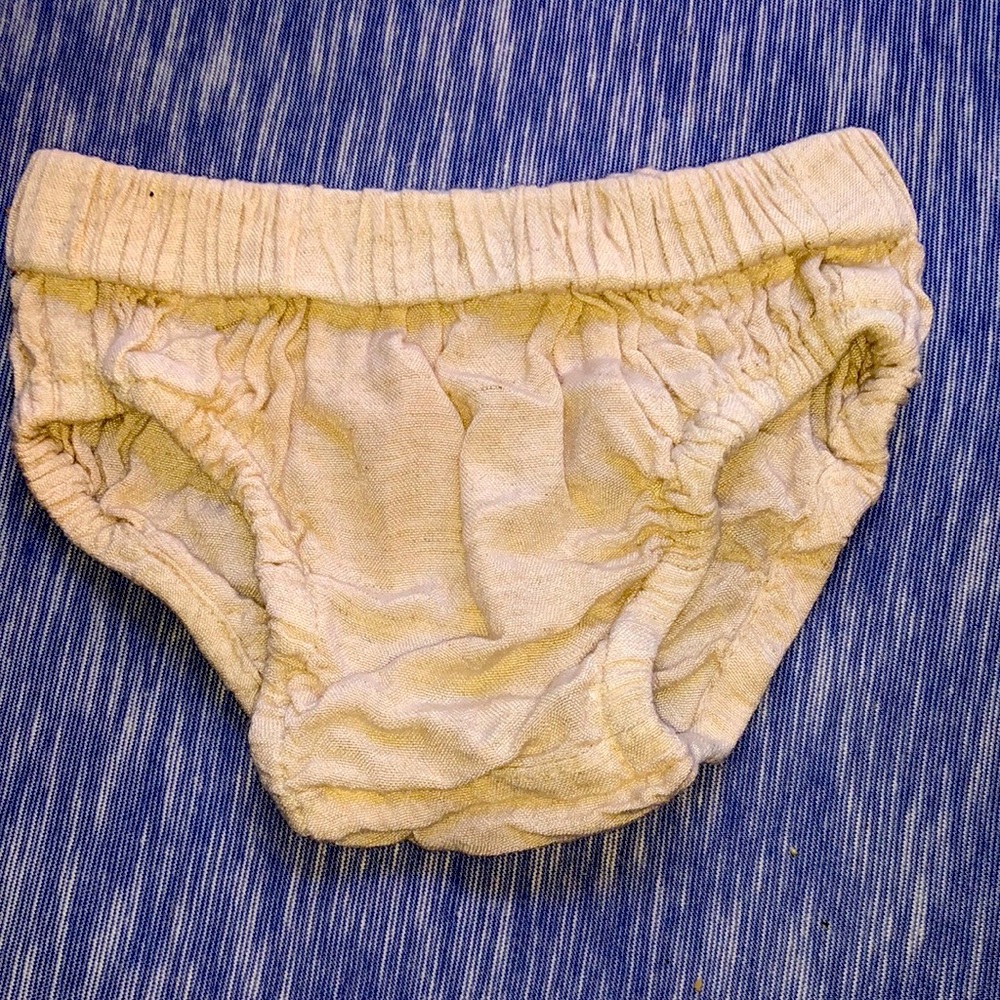 Organic Hemp Baby Undies - set of 4 -